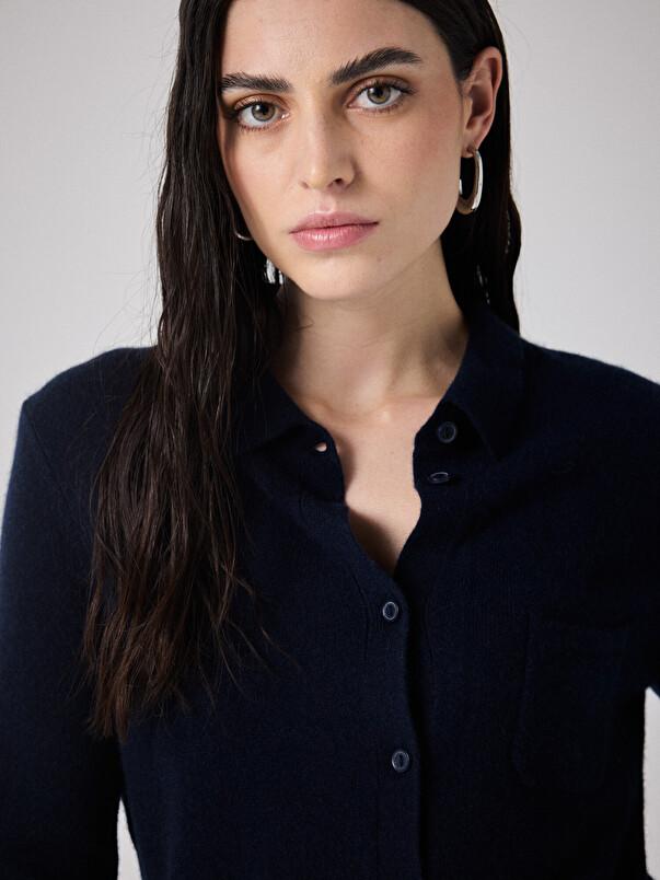 Notshy Chemise Cachemire Albertine Chemise Cachemire 2 Fils 12GG