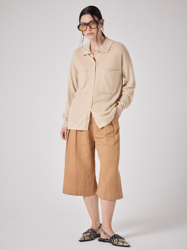 Notshy Chemise Cachemire Desiree Chemise Cachemire 2 Fils Jauge 12