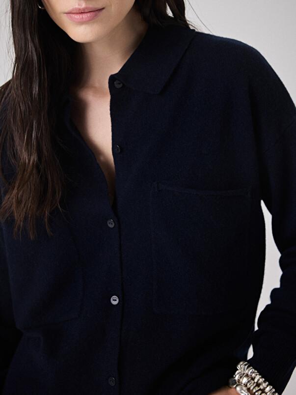 Notshy Chemise Cachemire Desiree Chemise Cachemire 2 Fils Jauge 12