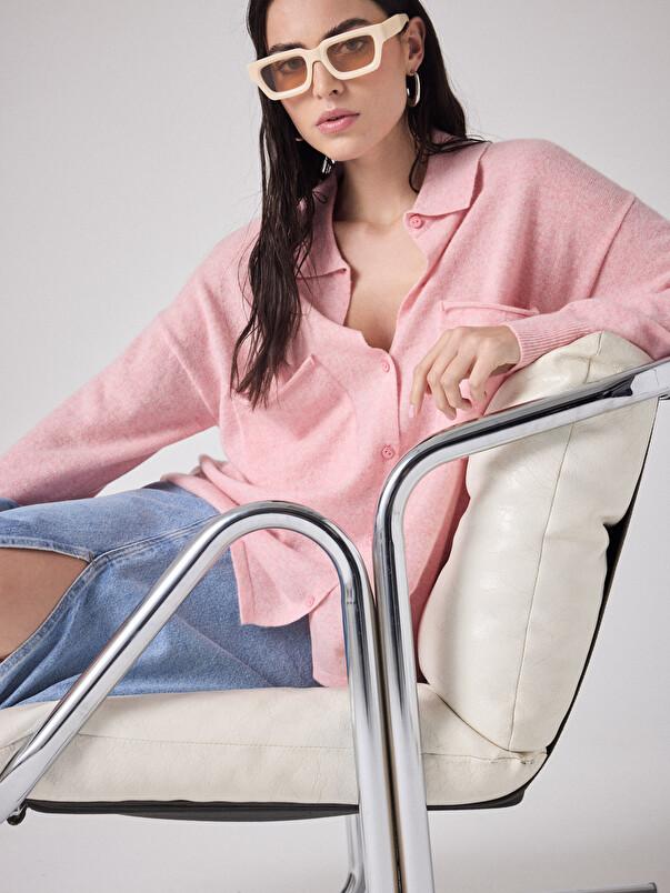 Notshy Chemise Cachemire Desiree Chemise Cachemire 2 Fils Jauge 12