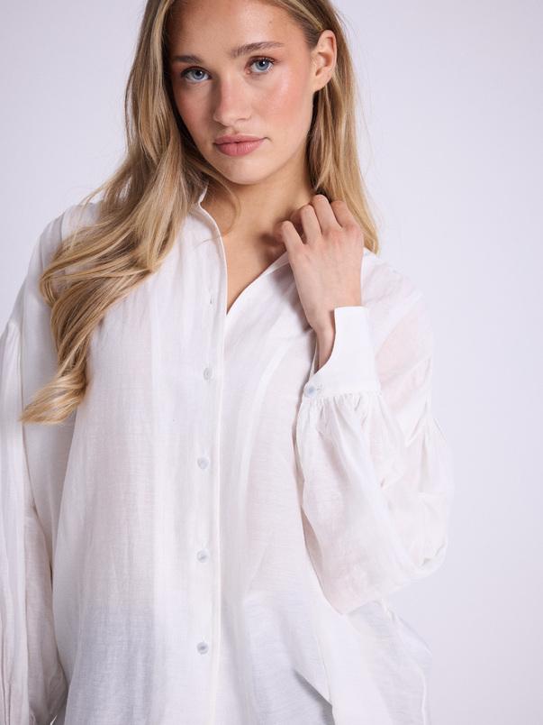 Notshy Chemise Coton Soie Eudora Chemise Coton Et Soie