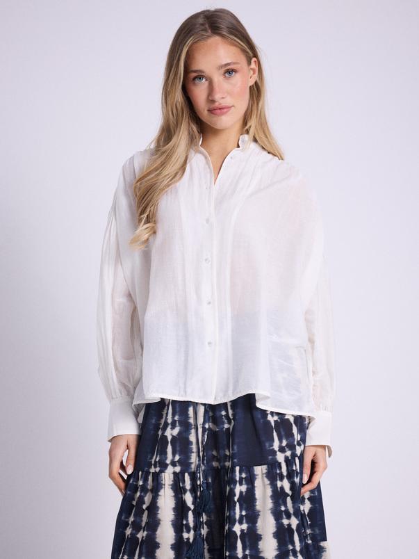 notshy Chemise coton soie Eudora Chemise coton et soie