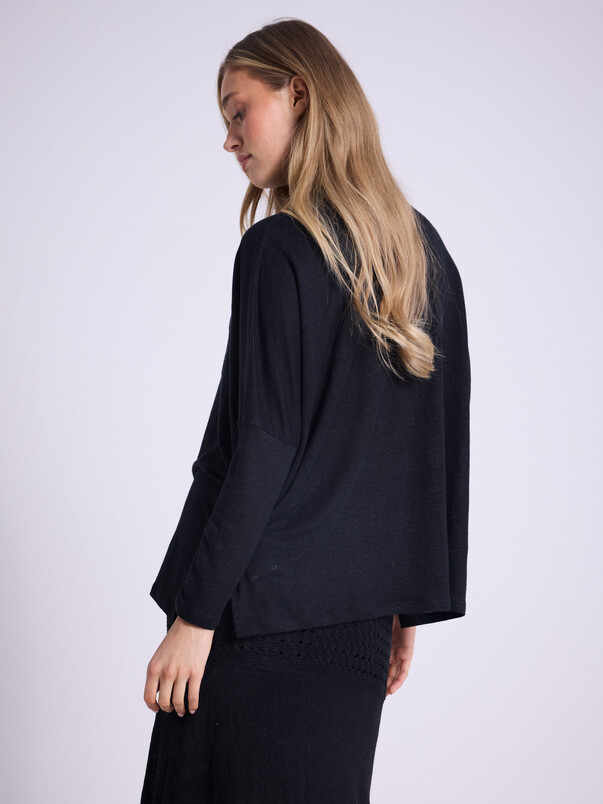 Notshy Chemise Poncho Lin Serena Chemise Jersey De Lin