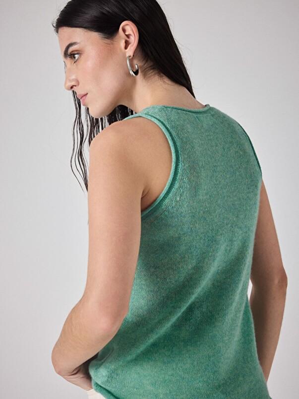 Notshy Débardeur Cachemire Light Persee Débardeur Cachemire 2 Fils Jauge 9