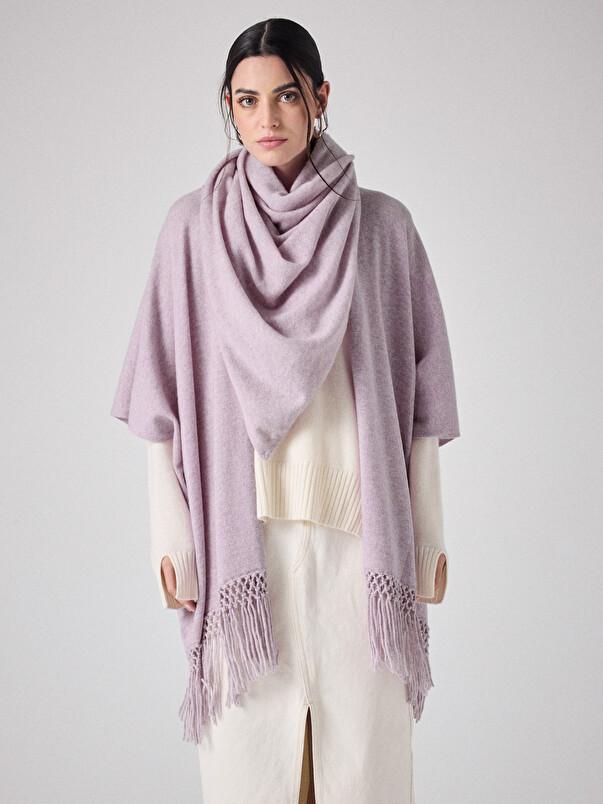 notshy Echarpe cachemire Eléonore Echarpe cachemire 2 fils jauge 12