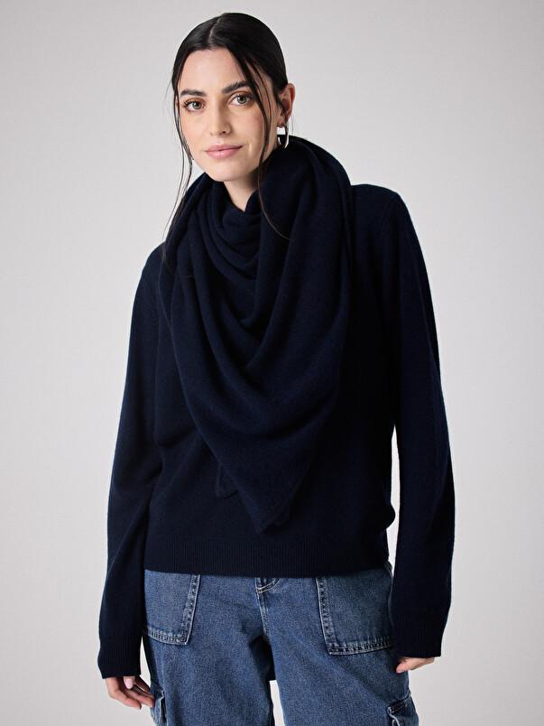 notshy Echarpe cachemire Eléonore Echarpe cachemire 2 fils jauge 12