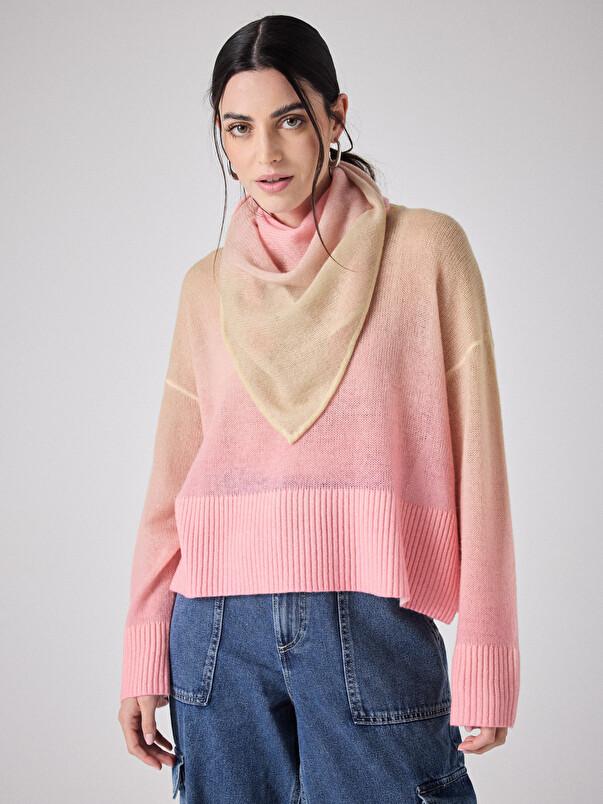 Notshy Echarpe Cachemire Light Heria Echarpe Cachemire 2 Fils Jauge 9