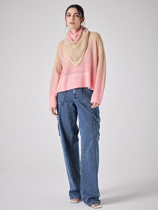 Notshy Echarpe Cachemire Light Heria Echarpe Cachemire 2 Fils Jauge 9