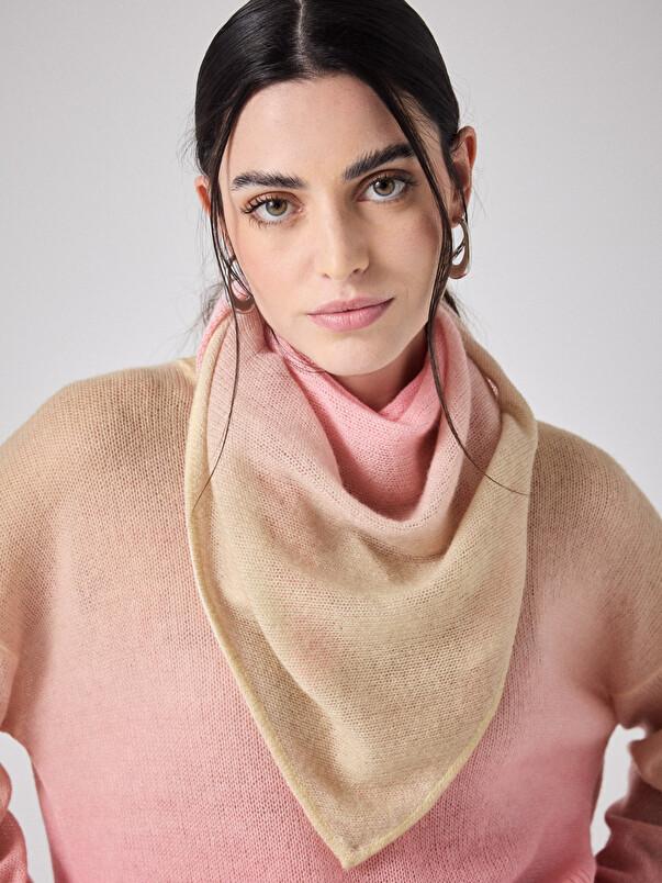 notshy Echarpe cachemire light Heria Echarpe cachemire 2 fils jauge 9