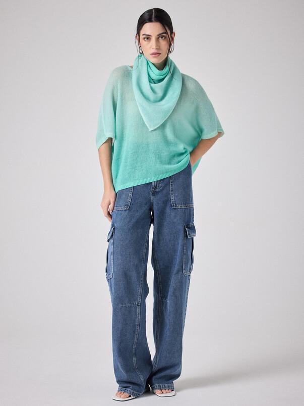 Notshy Echarpe Cachemire Light Heria Echarpe Cachemire 2 Fils Jauge 9