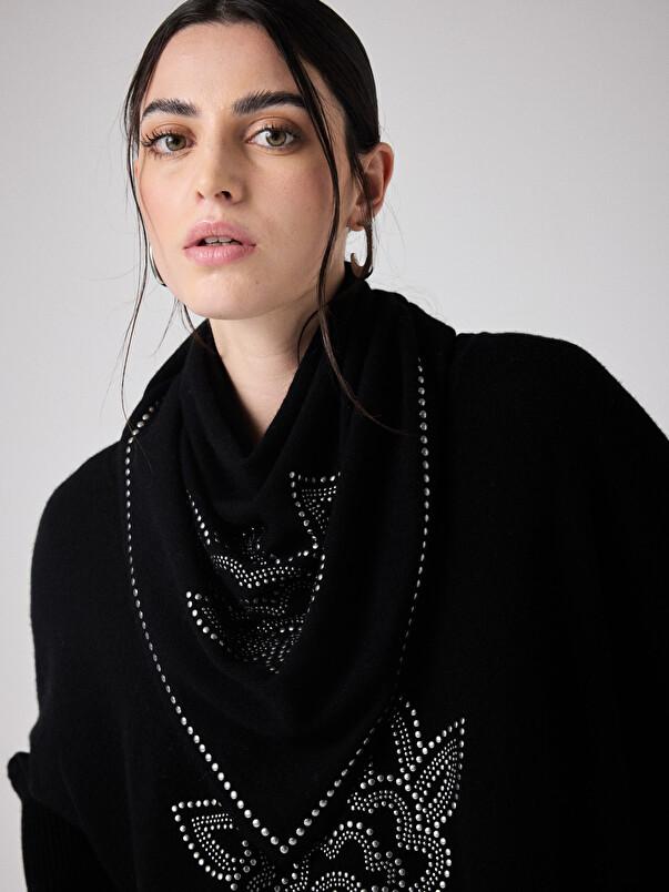 notshy Echarpe laine et cachemire Delos Echarpe laine et cachemire jauge 12