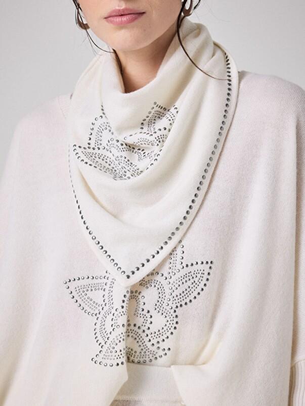 notshy Echarpe laine et cachemire Delos Echarpe laine et cachemire jauge 12