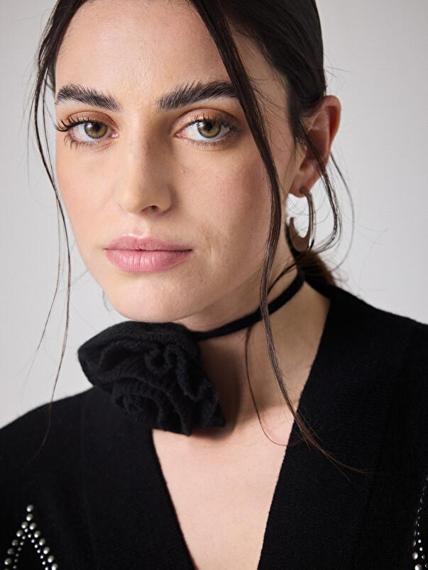 notshy Fleur cachemire Paloma Accessoire cachemire 2 fils jauge 12