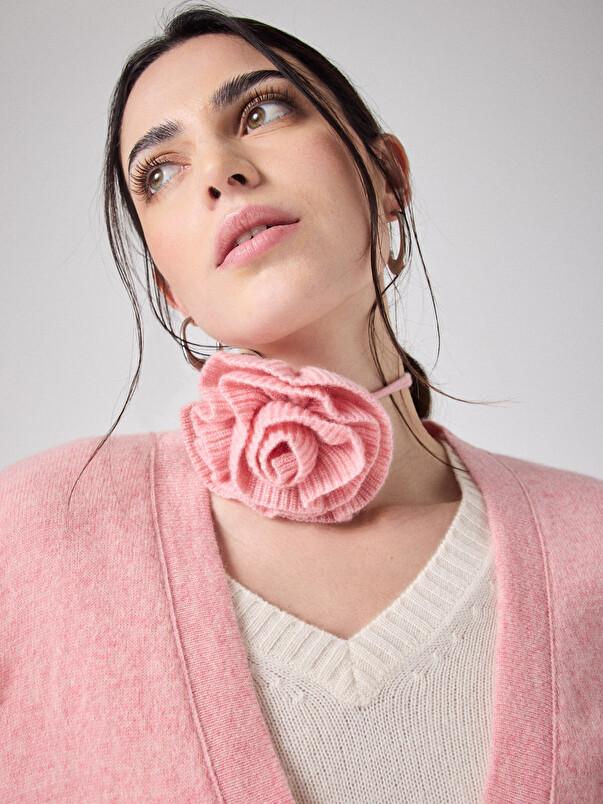 Notshy Fleur Cachemire Paloma Accessoire Cachemire 2 Fils Jauge 12