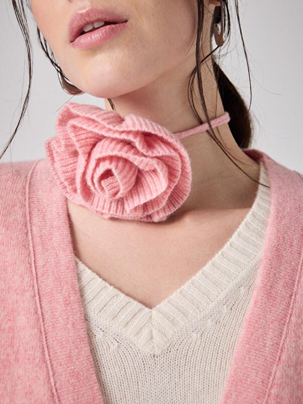 notshy Fleur cachemire Paloma Accessoire cachemire 2 fils jauge 12