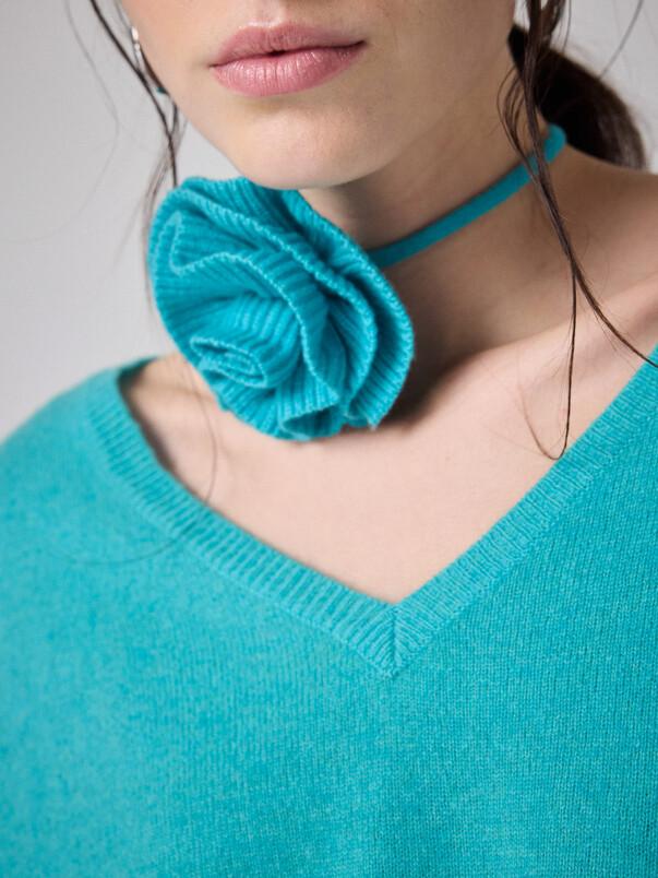 Notshy Fleur Cachemire Paloma Accessoire Cachemire 2 Fils Jauge 12