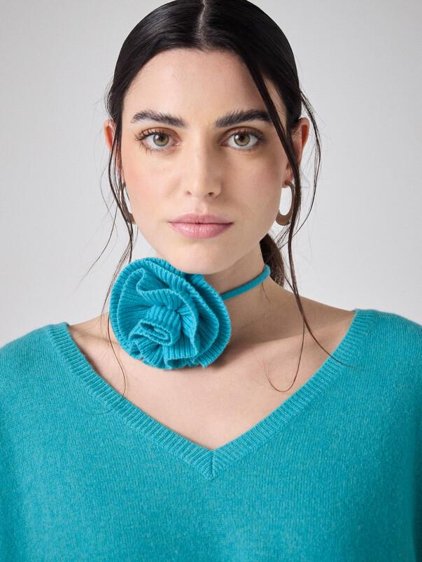 Notshy Fleur Cachemire Paloma Accessoire Cachemire 2 Fils Jauge 12