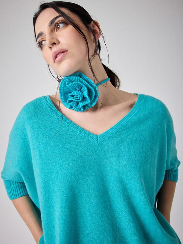 notshy Fleur cachemire Paloma Accessoire cachemire 2 fils jauge 12