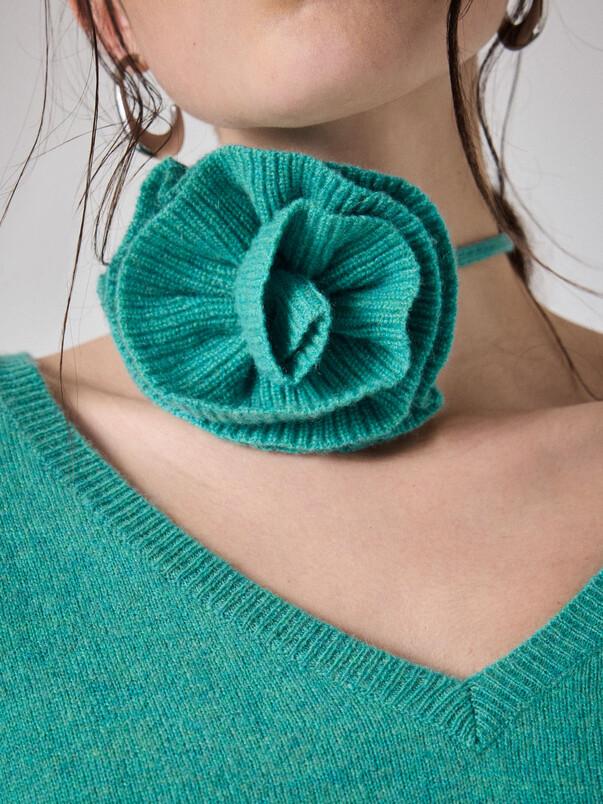 Notshy Fleur Cachemire Paloma Accessoire Cachemire 2 Fils Jauge 12