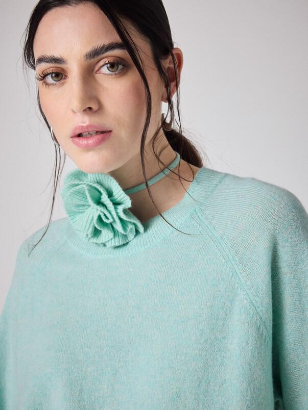 notshy Fleur cachemire Paloma Accessoire cachemire 2 fils jauge 12