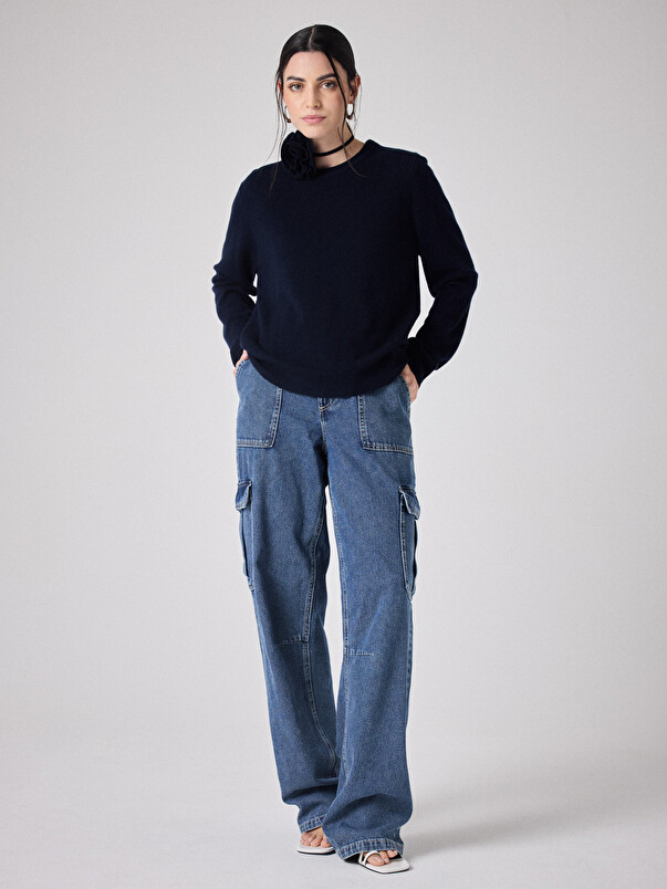 Notshy Fleur Cachemire Paloma Accessoire Cachemire 2 Fils Jauge 12