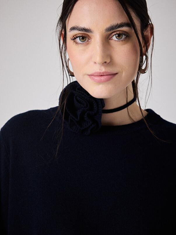 notshy Fleur cachemire Paloma Accessoire cachemire 2 fils jauge 12