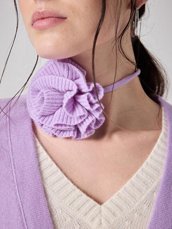 Notshy Fleur Cachemire Paloma Accessoire Cachemire 2 Fils Jauge 12