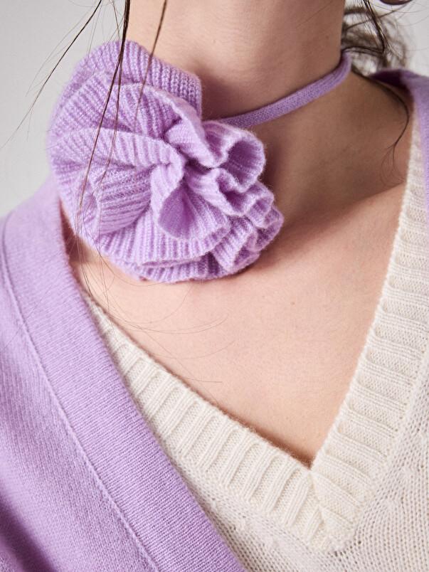 Notshy Fleur Cachemire Paloma Accessoire Cachemire 2 Fils Jauge 12