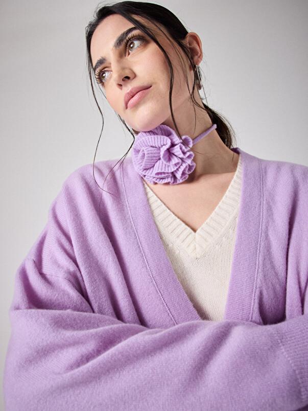 notshy Fleur cachemire Paloma Accessoire cachemire 2 fils jauge 12