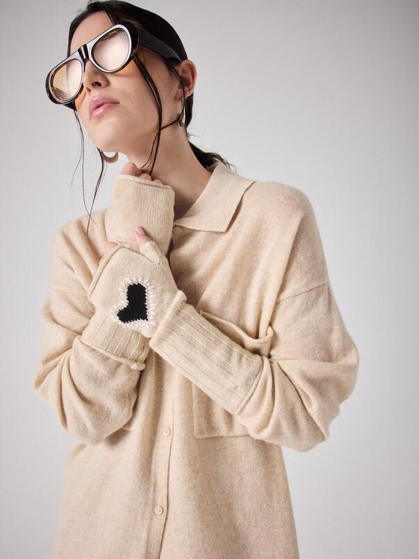 Notshy Mitaines Cachemire Jules Paire De Mitaines Cachemire 2 Fils 7GG