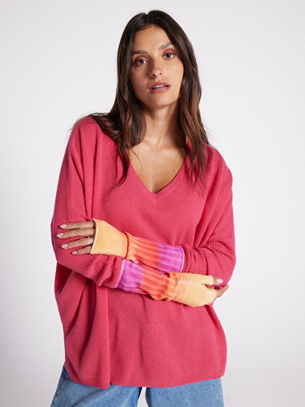 Notshy Mitaines Cachemire Namib Mitaines En Cachemire 4 Fils Jauge 7