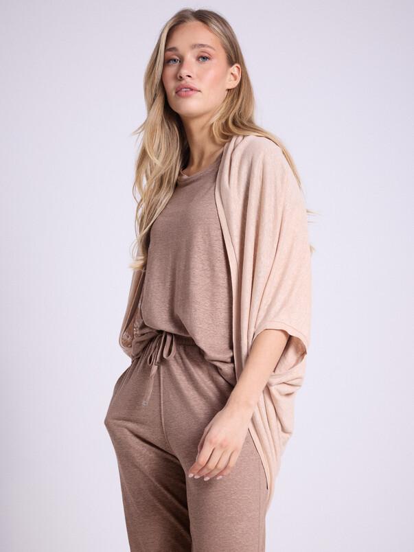 notshy Cape lin Mireille Cape jersey de lin