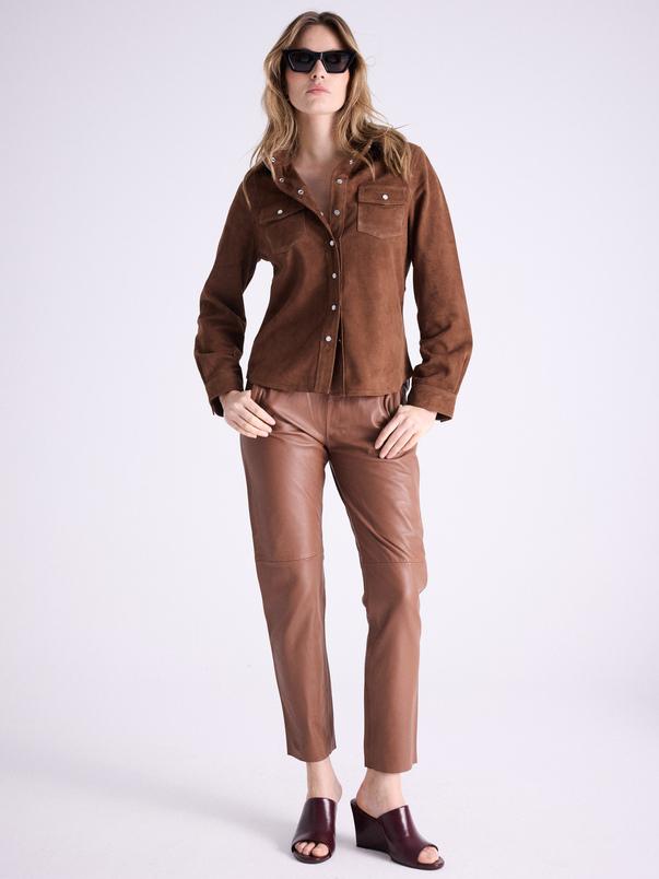 Notshy Chemise Cuir Olivia Chemise Cuir