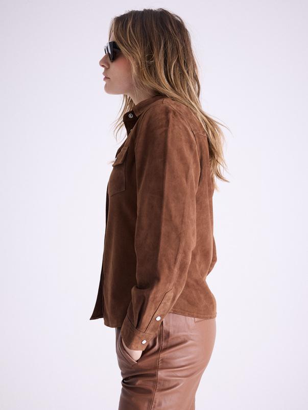 Notshy Chemise Cuir Olivia Chemise Cuir