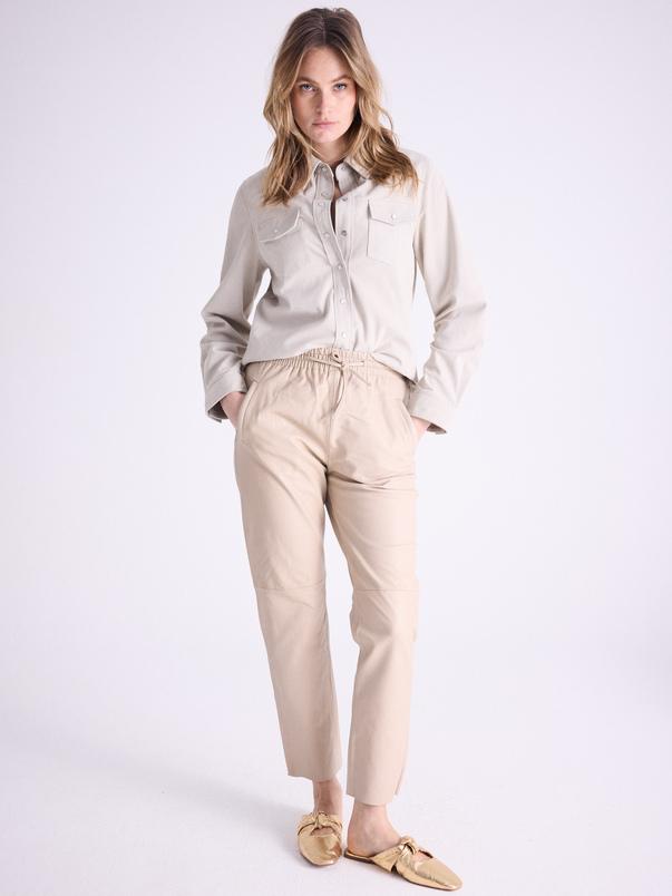 Notshy Chemise Cuir Olivia Chemise Cuir