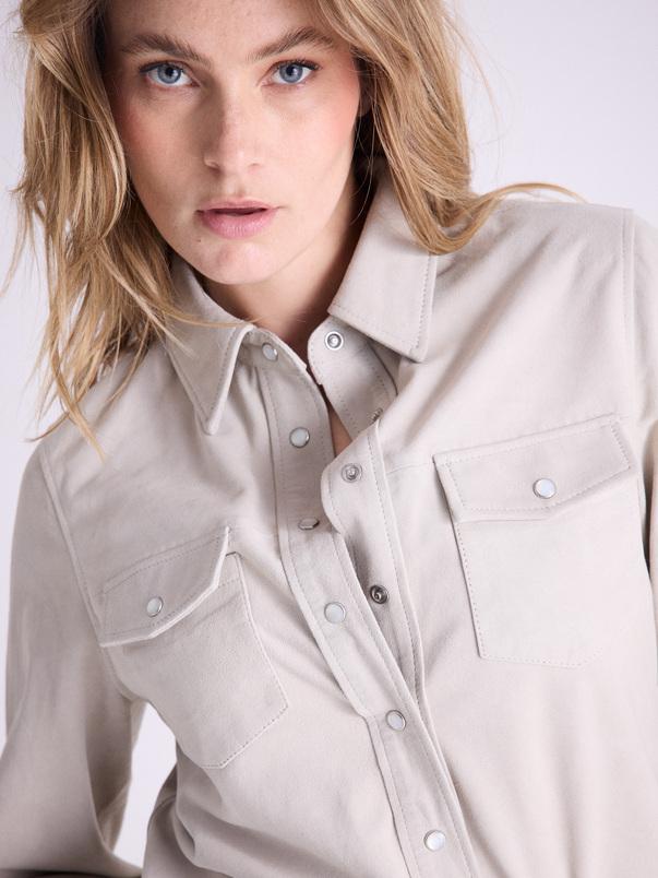 Notshy Chemise Cuir Olivia Chemise Cuir