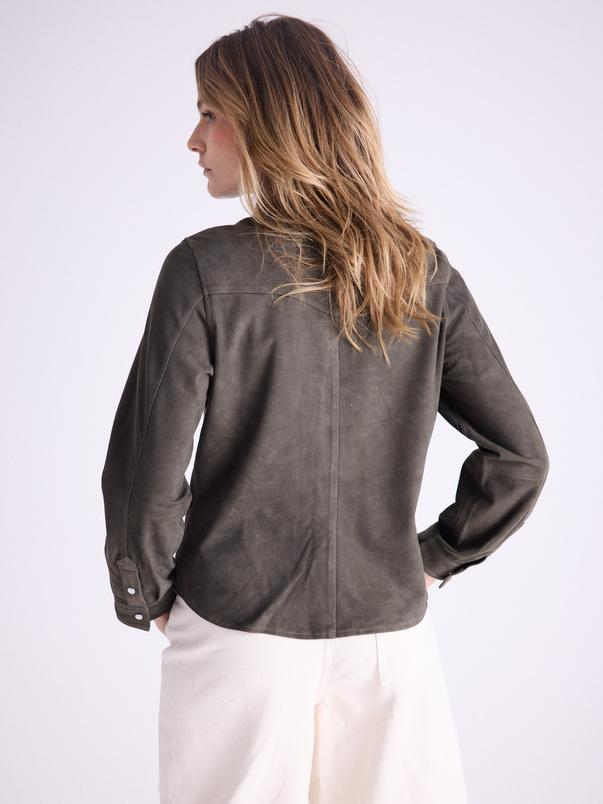 Notshy Chemise Cuir Olivia Chemise Cuir