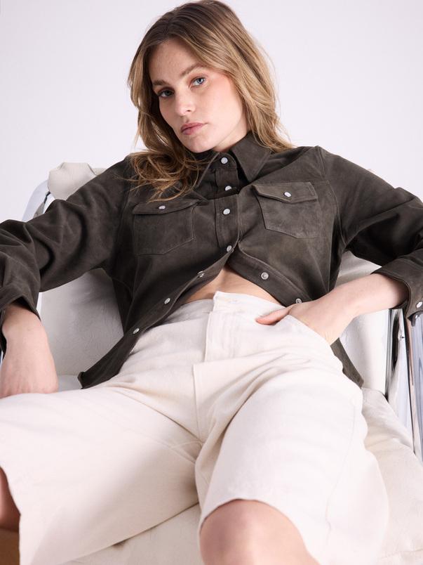 notshy Chemise cuir Olivia Chemise cuir