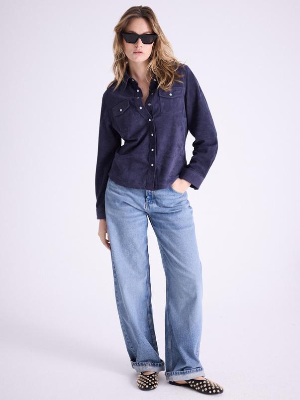 notshy Chemise cuir Olivia Chemise cuir