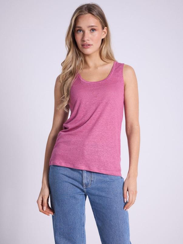 notshy Débardeur lin Yana Débardeur jersey de lin