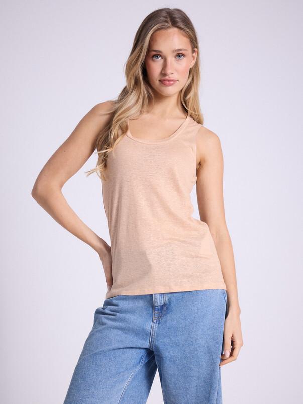 notshy Débardeur lin Yana Débardeur jersey de lin