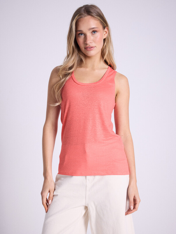 notshy Débardeur lin Yana Débardeur jersey de lin