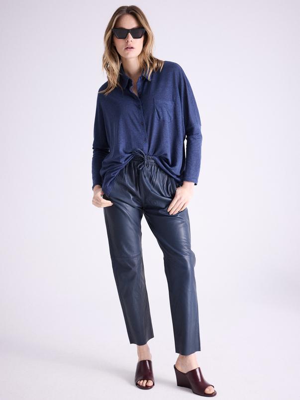 Notshy Pantalon Cuir Karl Pantalon Cuir
