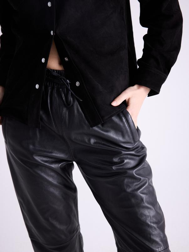 Notshy Pantalon Cuir Karl Pantalon Cuir