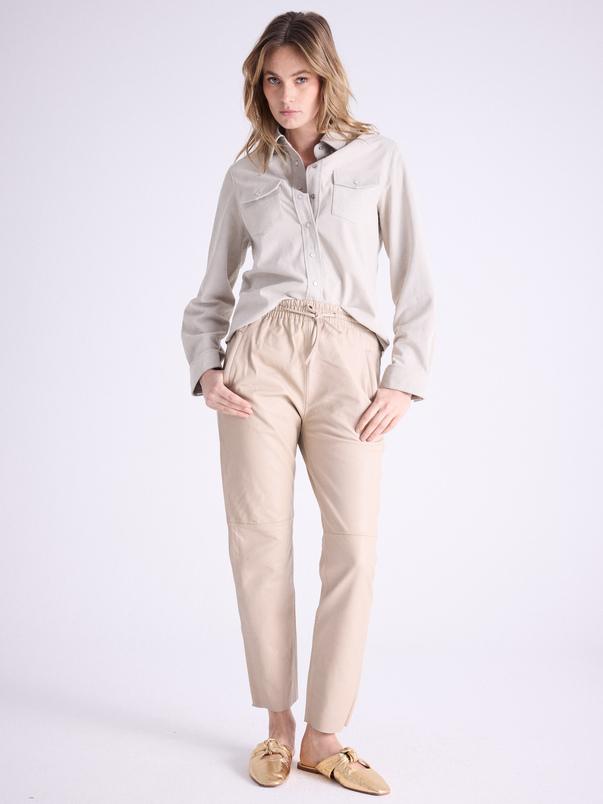 notshy Pantalon cuir Karl Pantalon cuir