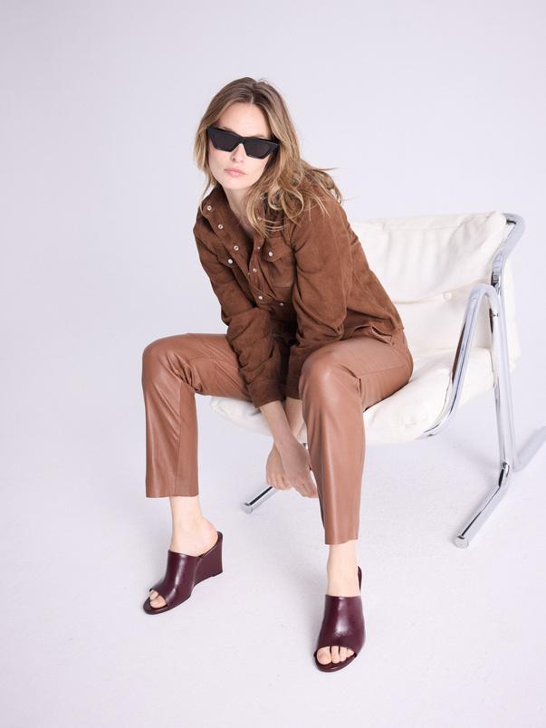 notshy Pantalon cuir Karl Pantalon cuir