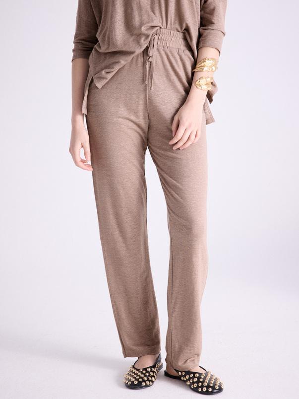 Notshy Pantalon Lin Meline Pantalon Jersey De Lin