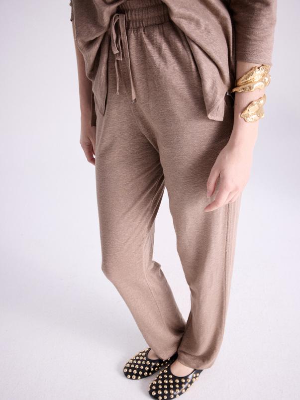 Notshy Pantalon Lin Meline Pantalon Jersey De Lin