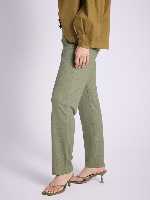Notshy Pantalon Lin Meline Pantalon Jersey De Lin