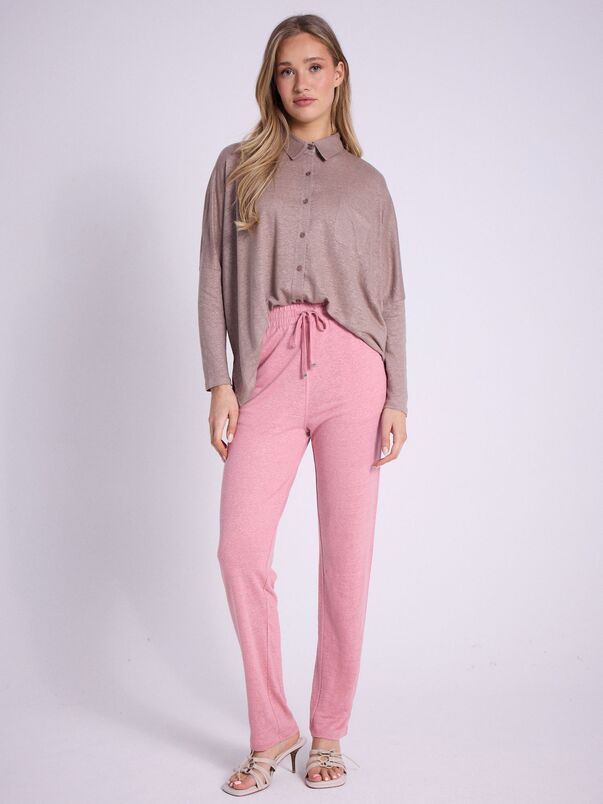 Notshy Pantalon Lin Meline Pantalon Jersey De Lin